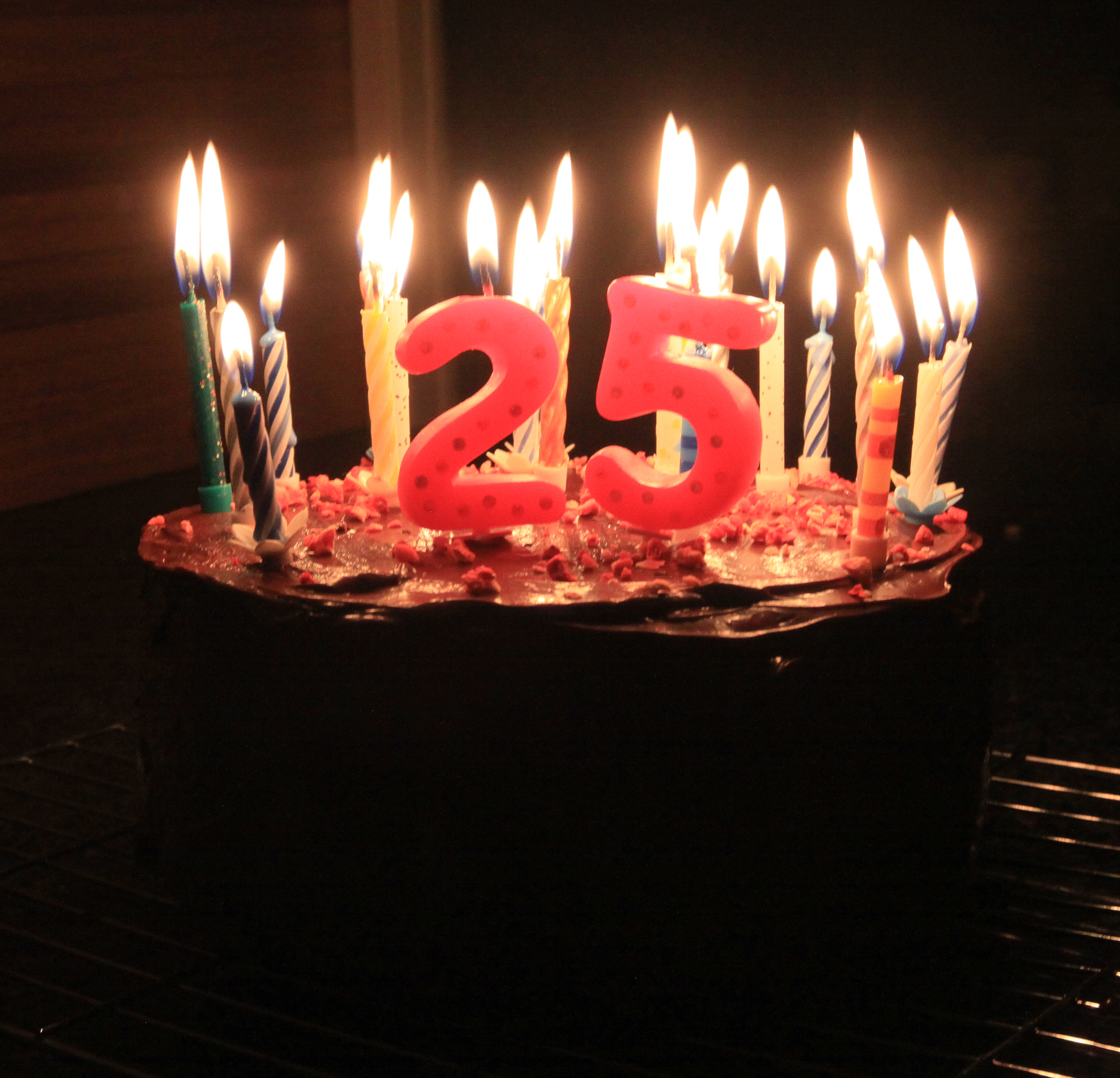 Image result for 25 birthday cake